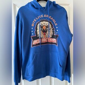 Blue Eagle Fang Karate Hoodie